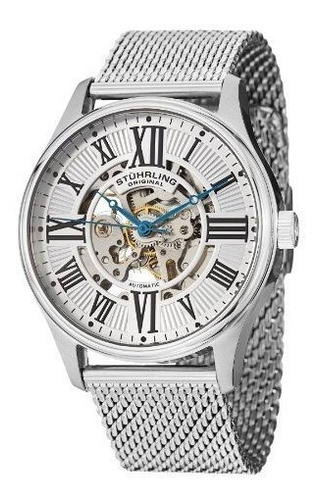 Reloj Stuhrling Original 747m.01 Plata 