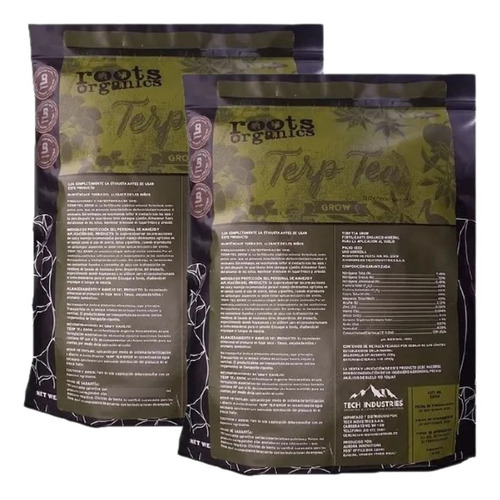Imagen 4 de 8 de Fertilizante Terp Tea Grow - 3 Libras Polvo Orgánico