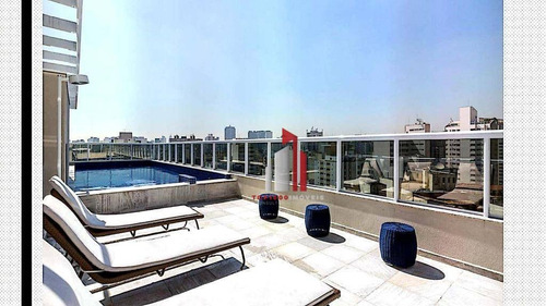 Imagem 1 de 30 de Studio À Venda, 36 M² Por R$ 468.900,00 - Higienópolis - São Paulo/sp - St0001