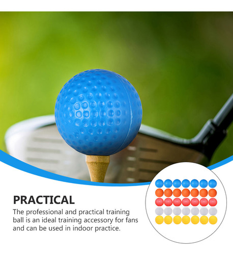 Pelotas De Golf Para Interiores, 35 Unidades, Pelotas De Prá