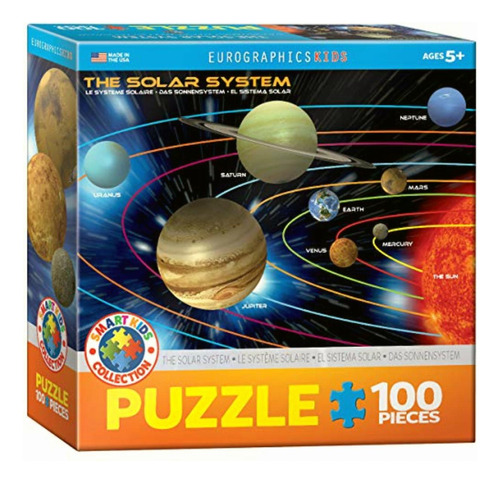 Eurographics The Solar System Rompecabezas De 100 Piezas