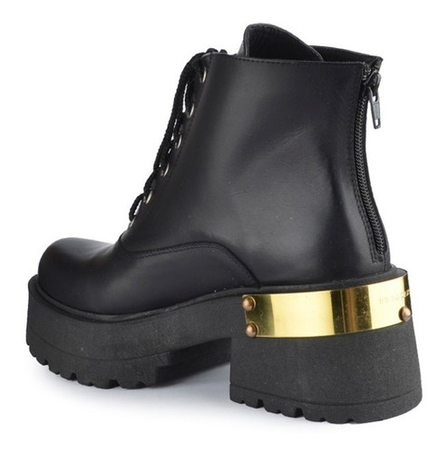 Borcegos Botas Botitas De Mujer De Cuero Ethan - Ferraro