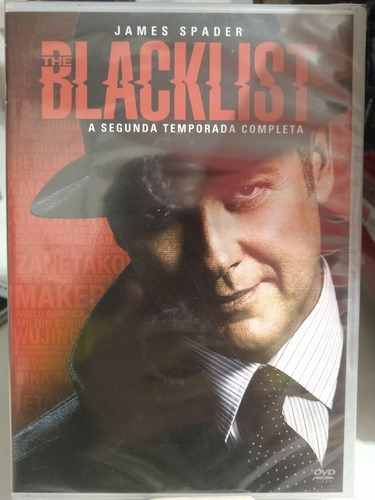 Dvd Box The Blacklist 2° Temp Completa