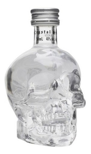 Miniatura Vodka Crystal Head - L a $1425