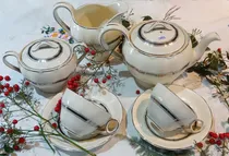 Comprar Antigua Vajilla Loza Inglesa Grindley Tu Y Yo 7 Pzs N364