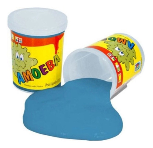 Imagem 2 de 2 de Amoeba Geleca Asca Toys Azul