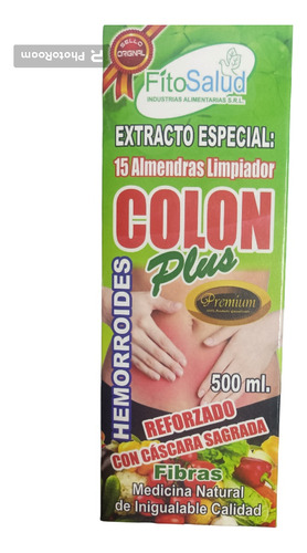 Colon Plus Tónico Hemorroides 500ml Colon Irritado Inflamad
