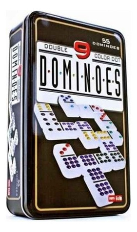 Juego Domino 55 Fichas Con 9 Puntos