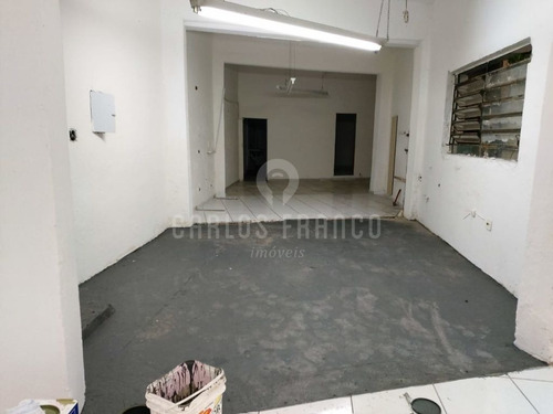 Imagem 6 de 12 de Salão Comercial, De 160m², Com Vão Livre, Cozinha E 2 Banheiros Na Vila Buarque - Cf63563