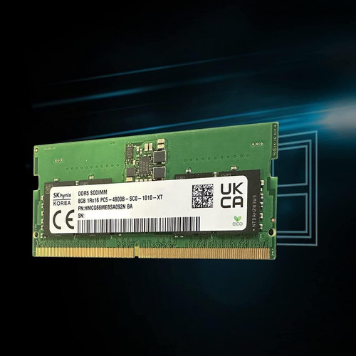 Memória Notebook 8gb Sk Hynix Ddr5 4800mhz