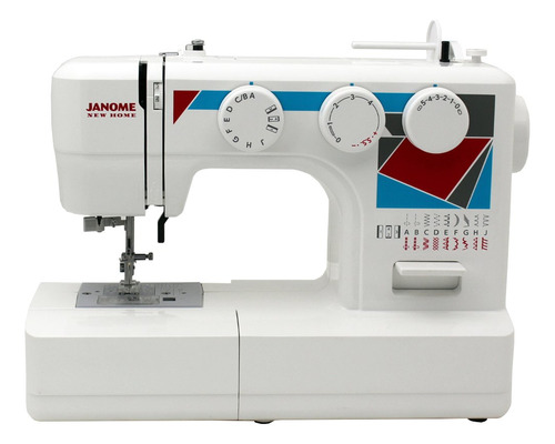 Janome Mod-19 - Máquina De Coser Fácil De Usar Con 19 Pun.