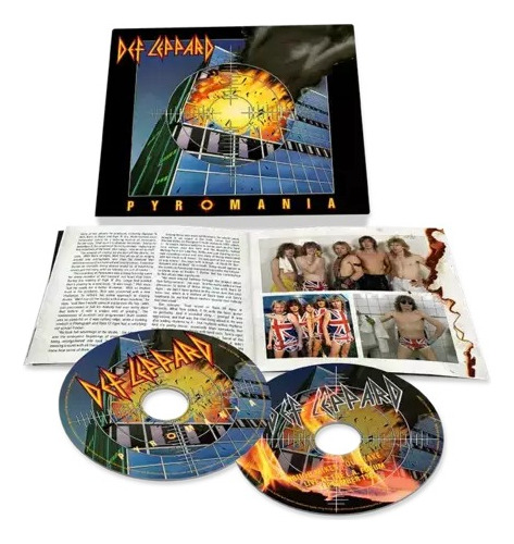 Def Leppardpyromania 40th Anniversary 2 Cd Importado Nuevo