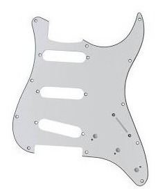Escudo Para Guitarra Stratocaster Strato Sss 3 Captadores
