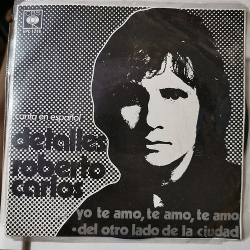 Disco 45 Rpm: Roberto Carlos- Otro Lado D La Cd