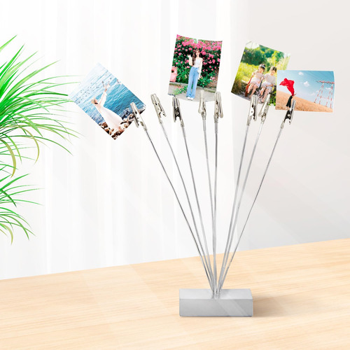 Soporte Para Árbol De Fotos, Base De Cubo, 8 Ramas De Árbo