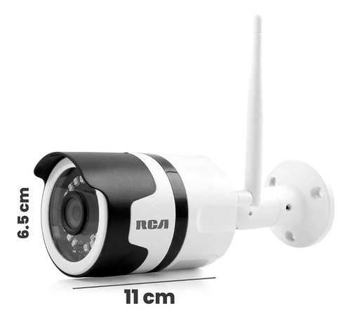 Imagen 1 de 3 de Camara Rca Inalambrica Wifi Mod Rc-8118 Hasta 64 Gb Almacena