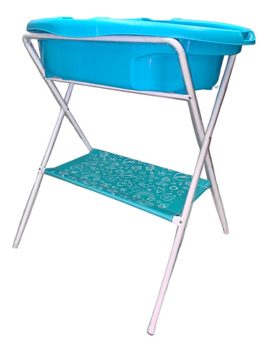 Bañera Caribe Con Soporte Base Metalica
