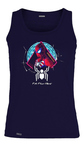 Camiseta Esqueleto Spider-man Far From Home Película Sbo  