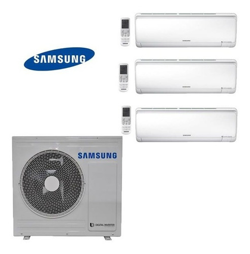 Aire Acondicionado Samsung Multisplit 3a1 2x2300fg + 4500fg