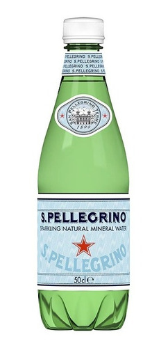 Agua Mineral Gasificada San Pellegrino Pack X 6 Un De 500cc