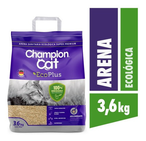 Champion Cat Arena Ecoplus 3,6 Kg