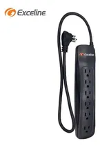 Comprar Regleta 6 Tomas Supresor De Picos Protector Voltaje Exceline