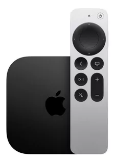 Apple TV 4K (Wi‑Fi + Ethernet) A2843 3.ª generación 2022 control de voz 4K 128GB negro
