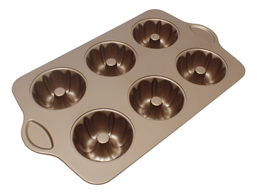Molde De 6 Mini Jazmines 42 Cm Antiadherente