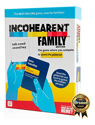 Incohearent Family Edition - The Family Game ¿dónde Z1mwu