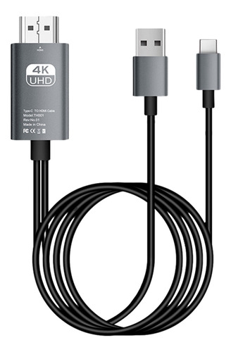 . Cable Compatible Con Usb-c A Hdmi .