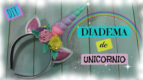 Diademas Unicornio En Foami Para Niña