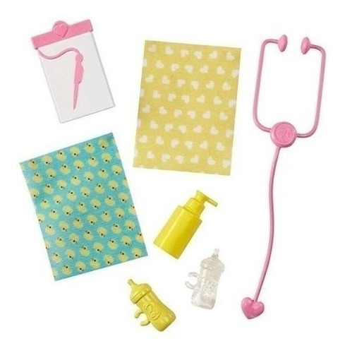 Imagem 3 de 9 de Barbie Profissões Pediatra Negra Com 2 Bebês Mattel Ms Sj
