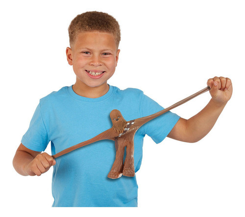 Boneco Stretch Chewbacca Elástico 22 cm Star Wars 3493- Sunny