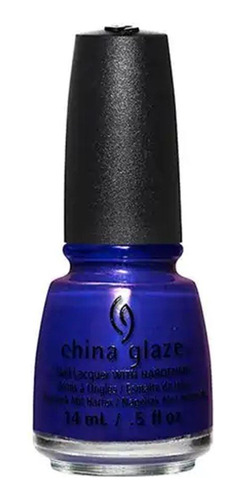 Esmalte De Uñas China Glaze Combat Blue Azul Mate 14ml