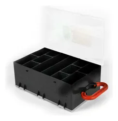Comprar Organizador Plástico 12 Compartimentos Doublebox Rotterman no Mercado Livre