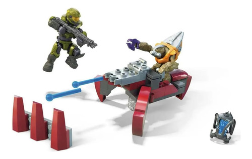 Mega Construx Halo Infinite Turret Takedown 2 Figuras Pro Bu