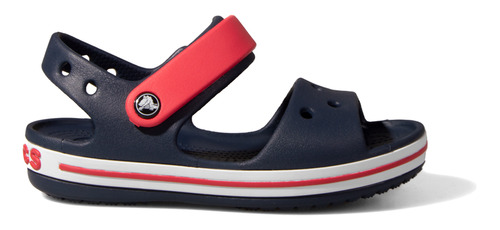 Sandalias Crocs Crocband Azul Rojo Niño