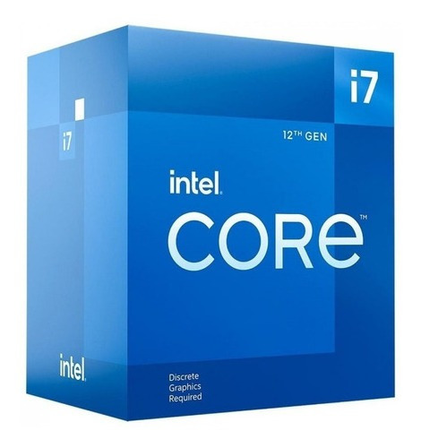 Processador Gamer Intel Core I7-12700f Bx8071512700f De 12 N