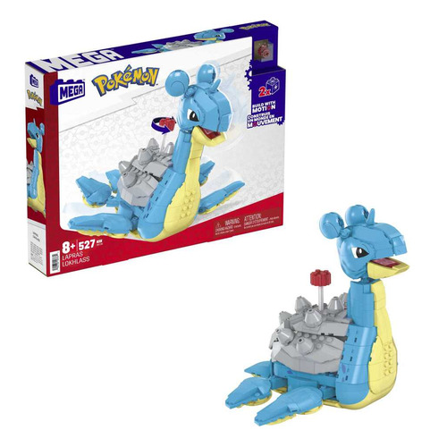 Mega Pokémon Jogo De Construção Lapras Hkt26 - Mattel
