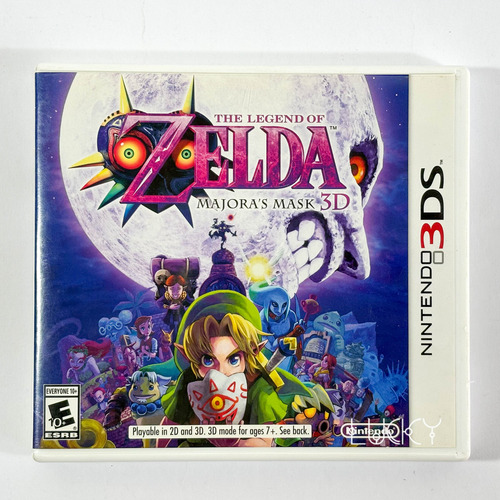 The Legend Of Zelda Majoras Mask Nintendo 3ds (Usado)