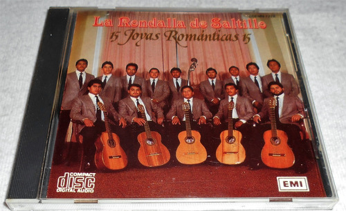 Cd La Rondalla De Saltillo / 15 Joyas Románticas