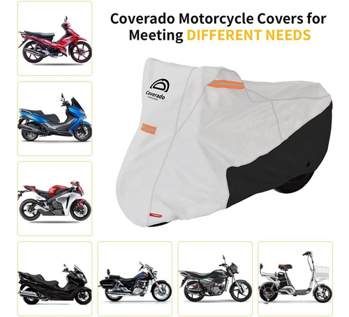 Funda De Motocicleta Impermeable, Protección Para Todo Tipo