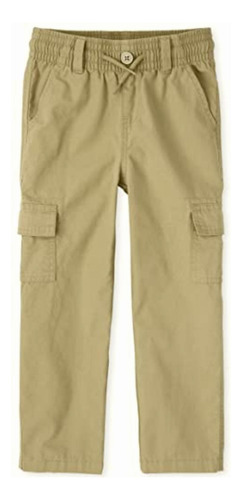 The Children's Place Pantalones Cargo Para Niño, Flax, 7