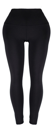 Leggins Lycra Colombiana | Negro Mate