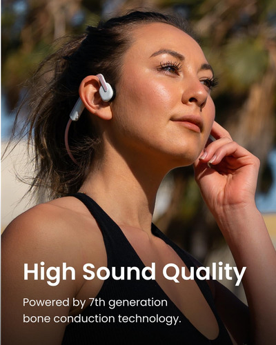 Auriculares Deportivos Bluetooth Shokz Openmove Rosa Con Peg