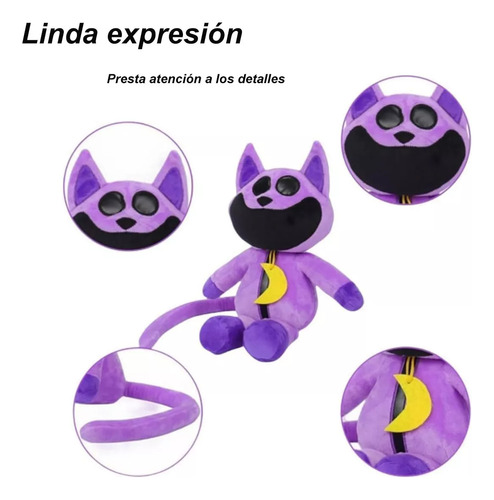 Peluche Catnap Poppy Playtime Smiling Critters Juguete