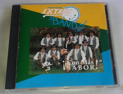 Ixtapa Band Con Mas Sabor Vol 3   Cd Made In U.s.a. 1991