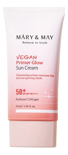 Máry & May Vegan Primer Glow Sun Cream Spf 50+ Pa