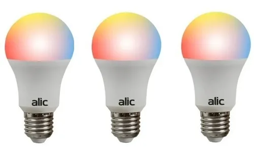 Foco Led Smart 14w Rgb Wifi Bluetooth Alexa Google Alic X3 U