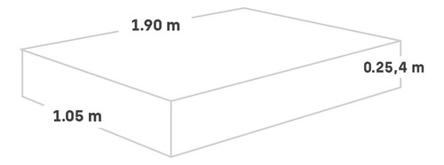 Colchón Paraíso Zebra 25 10 | 1.5 Plazas